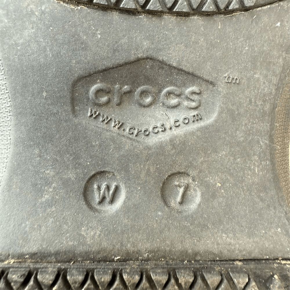 Crocs Women's Neria Pro II Black Work Clogs Slip-Resistant Comfort size 7 - Picture 9 of 11